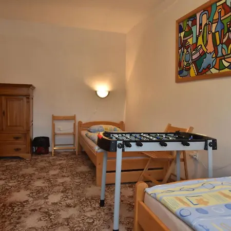 Serene In Mlad Buky With Small Pool Trampoline Skiing Nearby Holiday home *
