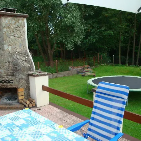 Holiday home Serene In Mlad Buky With Small Pool Trampoline Skiing Nearby